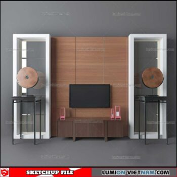 Wall Unit - Sketchup Models
