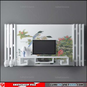Wall Unit - Sketchup Models