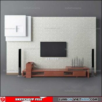 Wall Unit - Sketchup Models