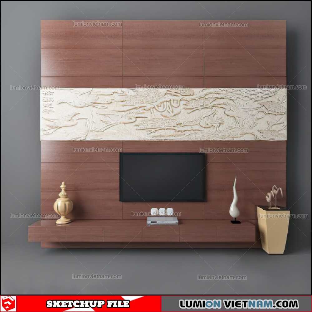 Wall-Unit-(75)-Sketchup-Models_240821