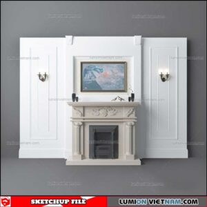 Wall Unit - Sketchup Models