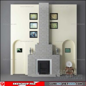 Wall Unit - Sketchup Models