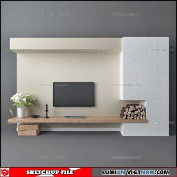 Wall Unit - Sketchup Models
