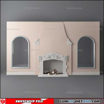 Wall Unit - Sketchup Models