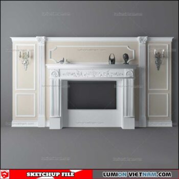 Wall Unit - Sketchup Models