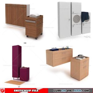 Bathroom Appliances - Sketchup Models By NhaTay