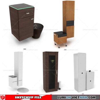 Bathroom Appliances - Sketchup Models By NhaTay