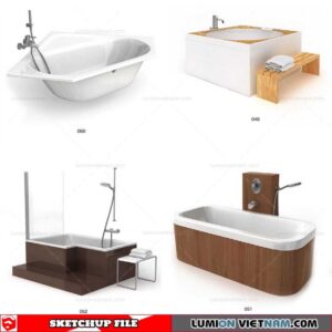Bathroom Appliances - Sketchup Models By NhaTay