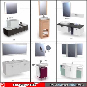 Bathroom Appliances - Sketchup Models By NhaTay