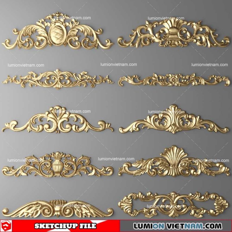 Classic Details - Sketchup Models By Lưu Đức Hà