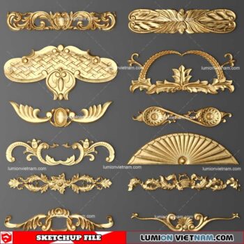 Classic Details - Sketchup Models By Lưu Đức Hà