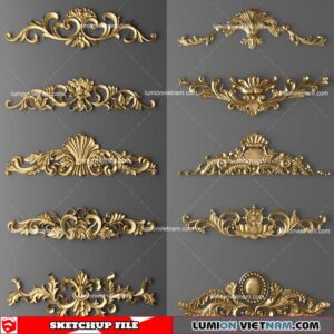 Classic Details - Sketchup Models By Lưu Đức Hà