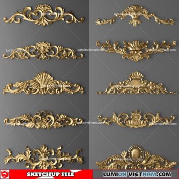 Classic Details - Sketchup Models By Lưu Đức Hà