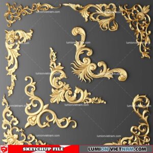 Classic Details - Sketchup Models By Lưu Đức Hà