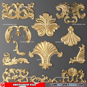 Classic Details - Sketchup Models By Lưu Đức Hà