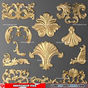 Classic Details - Sketchup Models By Lưu Đức Hà