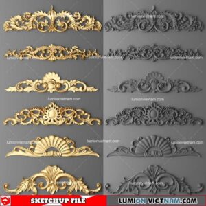 Classic Details - Sketchup Models By Lưu Đức Hà