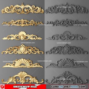 Classic Details - Sketchup Models By Lưu Đức Hà