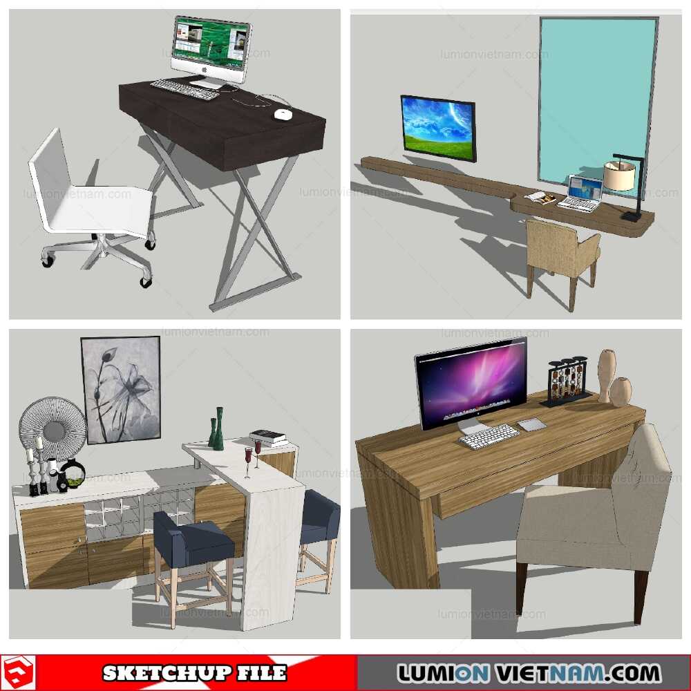020921-Combo-Desk-(10)-Sketchup-Models