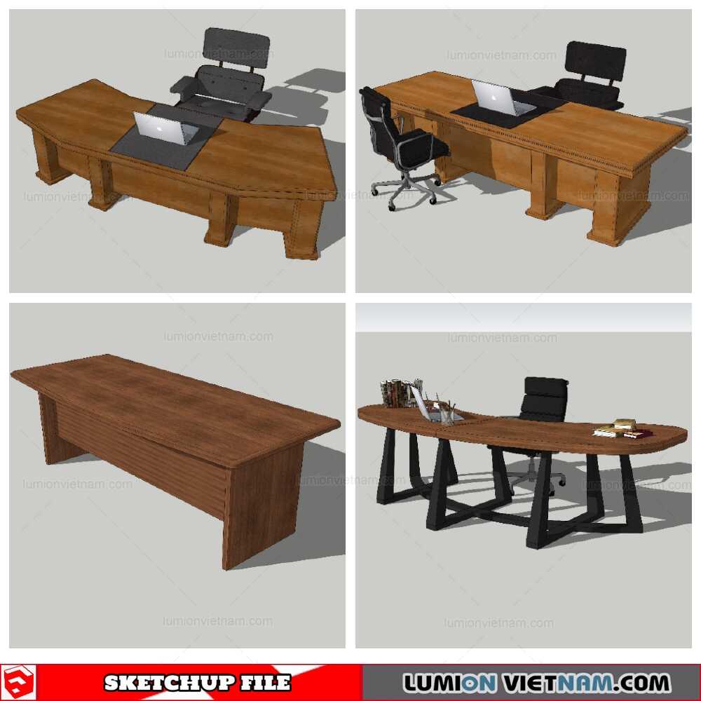 050921-Combo-Desk-(18)-Sketchup-Models