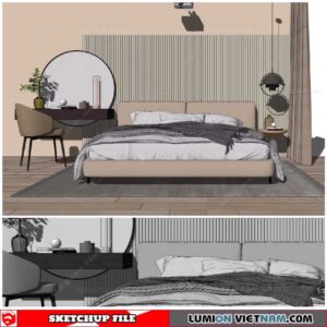 Combo Bed - Sketchup Models By Cuong covua
