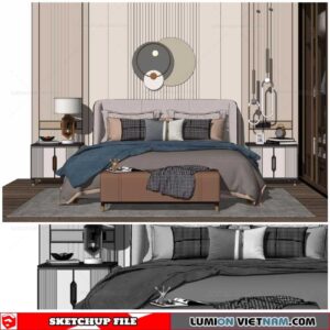 Combo Bed - Sketchup Models By Cuong covua