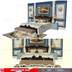 Combo Bed - Sketchup Models By Cuong covua