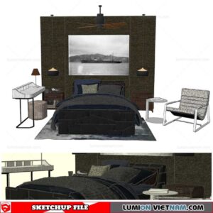 Combo Bed - Sketchup Models By Cuong covua