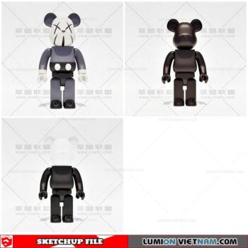 Kaws - Sketchup Models By Cuong covua