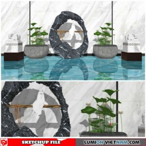 Landscape Stone - Sketchup Models By Cuong covua