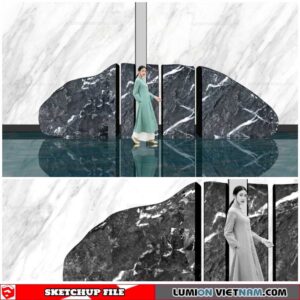 Landscape Stone - Sketchup Models By Cuong covua