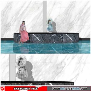 Landscape Stone - Sketchup Models By Cuong covua