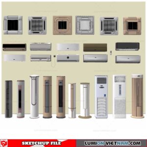 Air Conditioning - Sketchup Models by Cuong covua