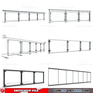 Balustrade - Sketchup Model By Cuong Covua
