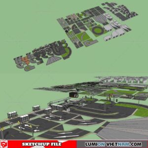 3d Street Library - Sketchup Models