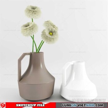 Decor Vases - Sketchup Models By To Tien Vu