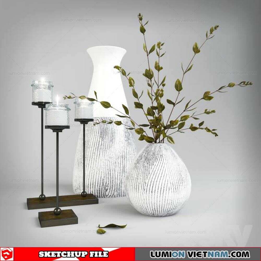190921-Decor-Vases-(19)-Sketchup-Models