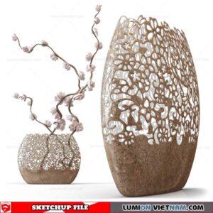 Decor Vases - Sketchup Models By To Tien Vu