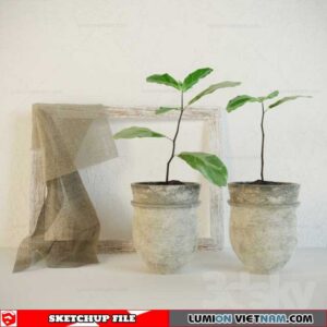 Decor Vases - Sketchup Models By To Tien Vu