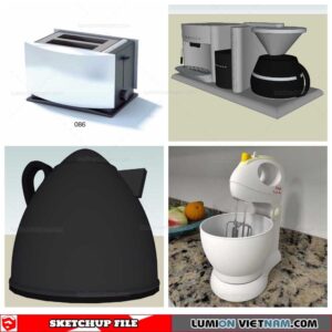 Kitchen Appliances - Sketchup Models By Nha Tay