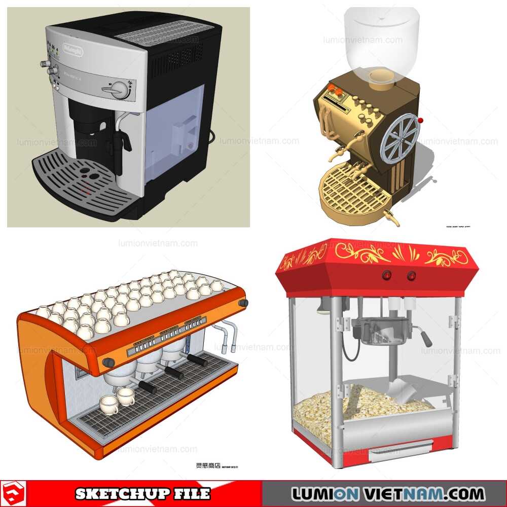 200921-Kitchen-Appliances-(11)-Sketchup-Models