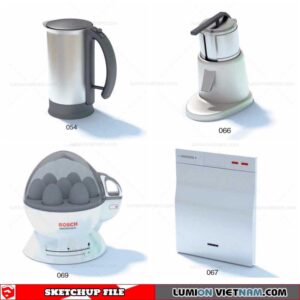 Kitchen Appliances - Sketchup Models By Nha Tay