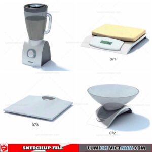 Kitchen Appliances - Sketchup Models By Nha Tay
