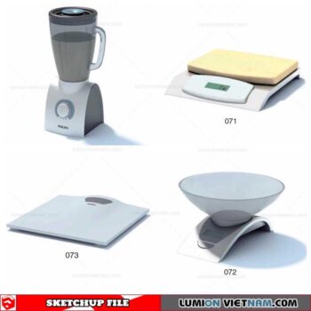Kitchen Appliances - Sketchup Models By Nha Tay