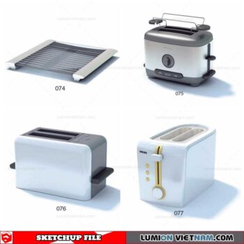 Kitchen Appliances - Sketchup Models By Nha Tay