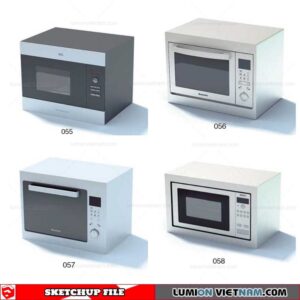 Micro Wave - Sketchup Models By Nha Tay