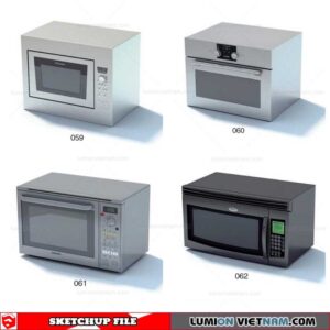 Micro Wave - Sketchup Models By Nha Tay
