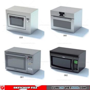 Micro Wave - Sketchup Models By Nha Tay