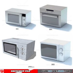 Micro Wave - Sketchup Models By Nha Tay