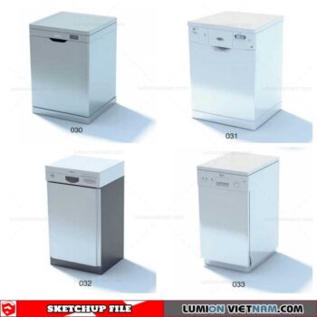 Refrigerator - Sketchup Models By Nha Tay